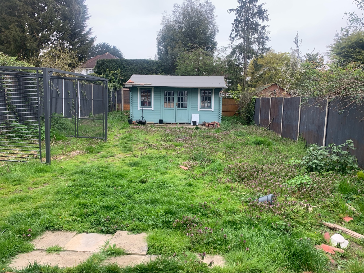 Garden Makeover Before - Ealing