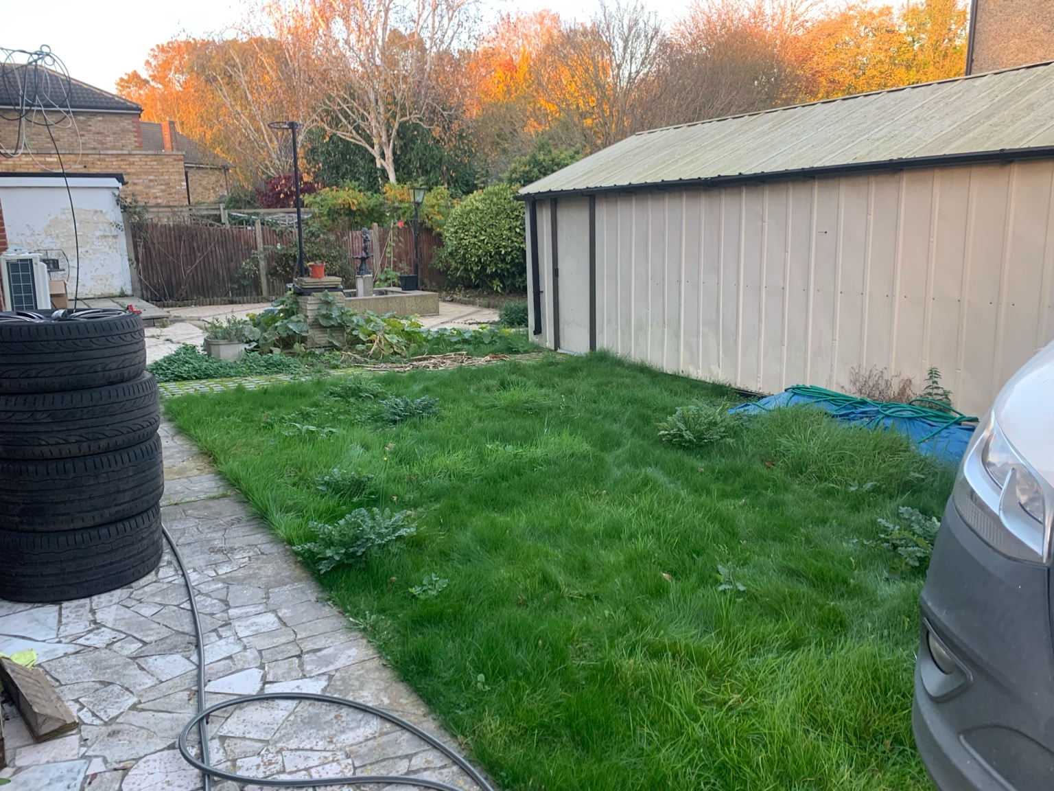 Uxbridge Garden Before